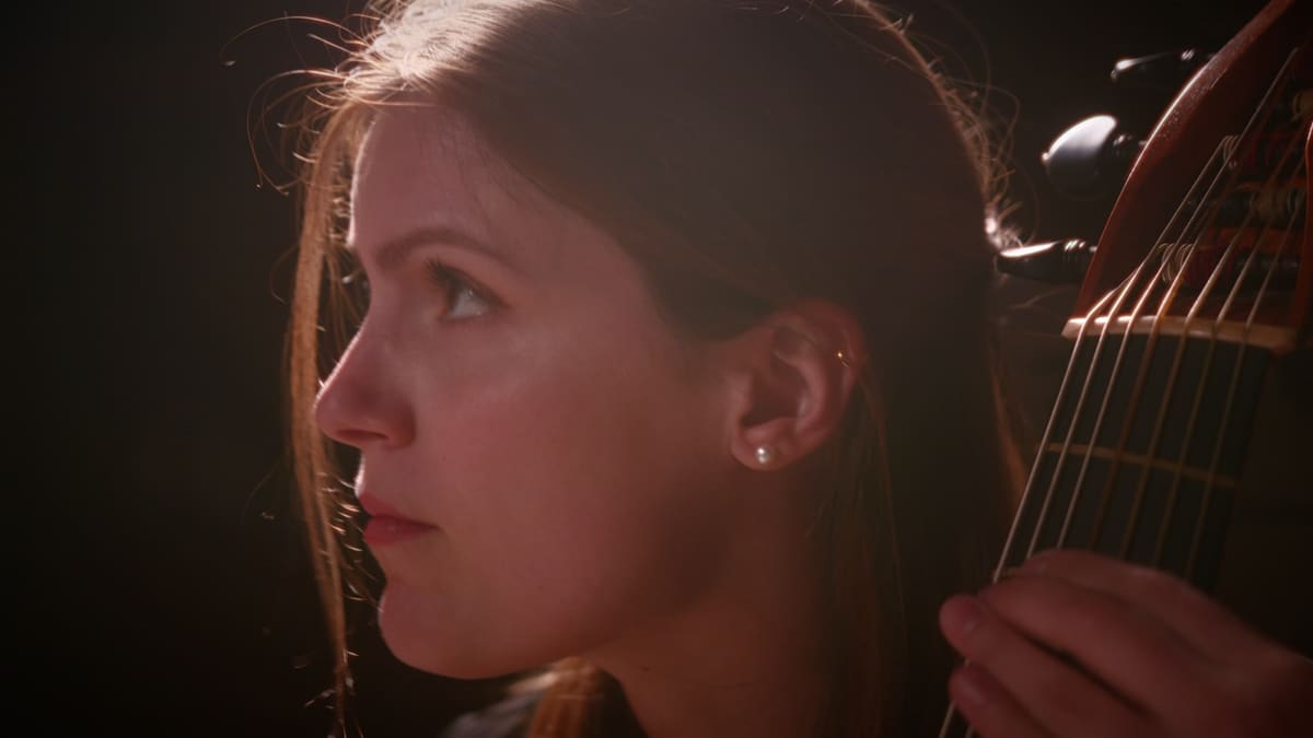 Giulia Gillio Gianetta alla viola da gamba