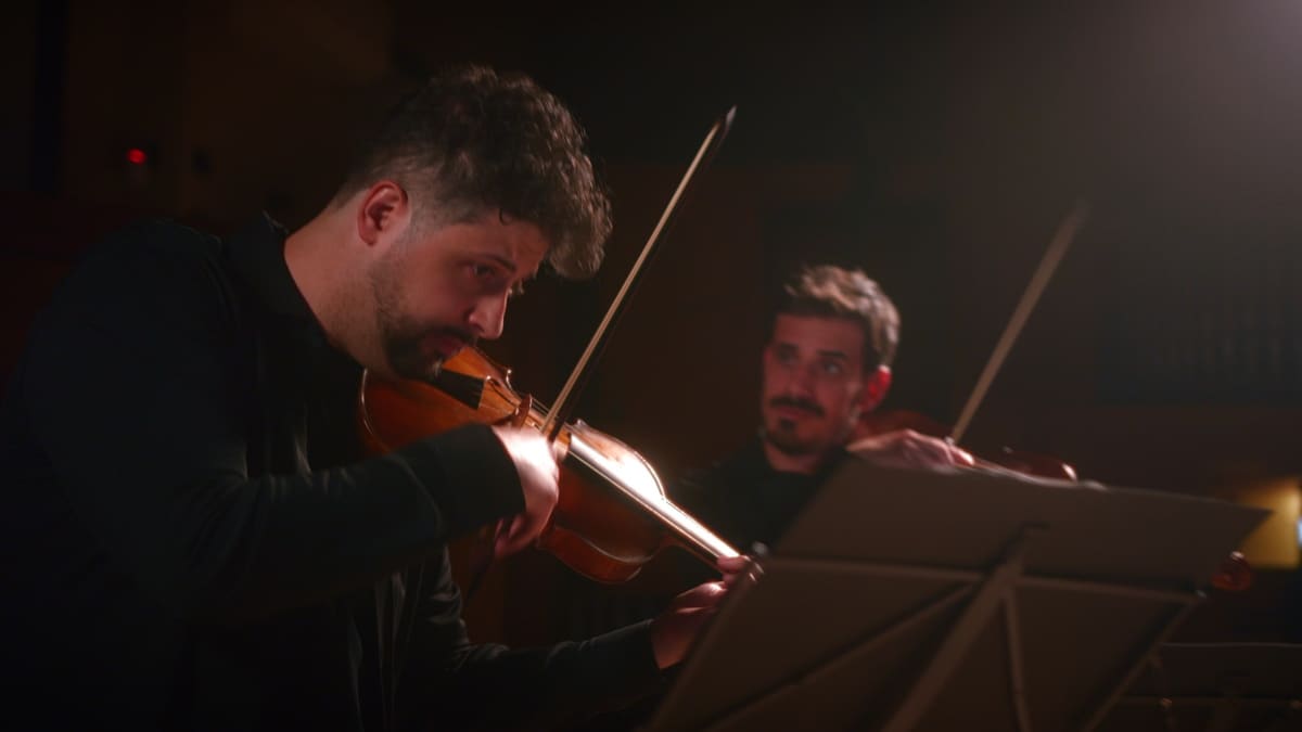 Pierfrancesco Maria Pelà al violino